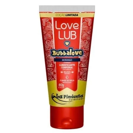 Lubrificante Bubbalove Morango - 1