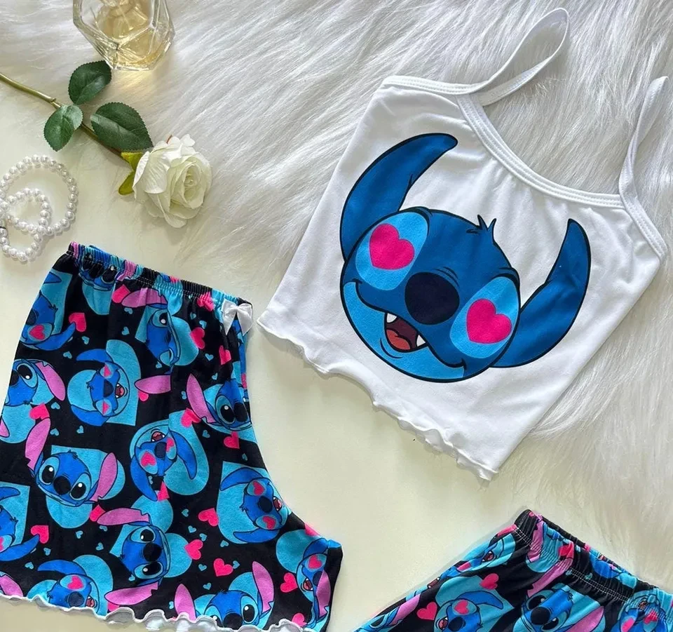 Pijaminha Stitch - 1