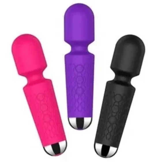 Vibrador Varinha Mágica Recarregavel - 2