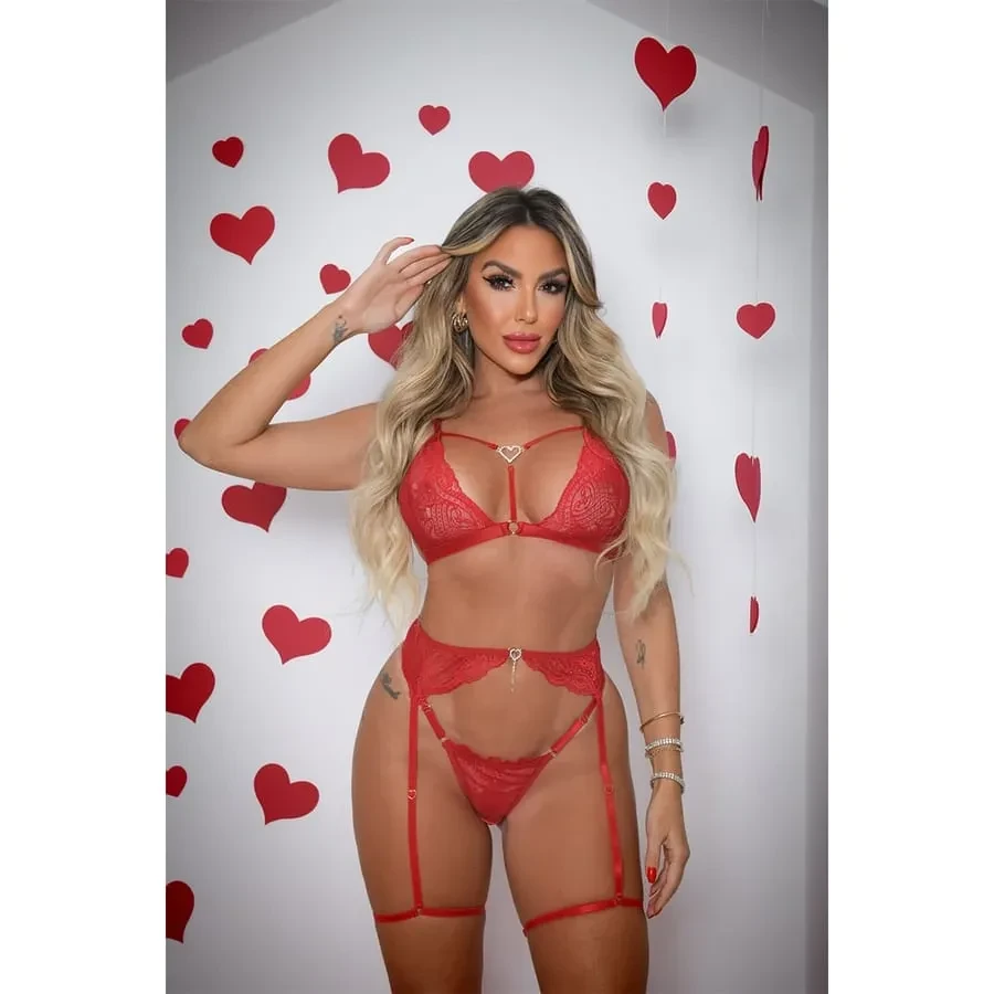 CONJUNTO SEM BOJO COM LIGA COLEÇÃO DOCE VENENO MY FÁBRICA - 5