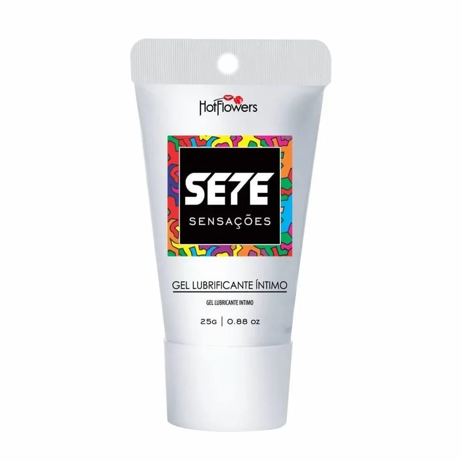 SETE SENSAÇÕES LUBRIFICANTE ÍNTIMO ANAL COM AÇÃO DESSENSIBILIZANTE 25G HOT FLOWERS - 1