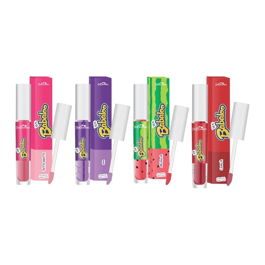 BABALOO GLOSS ICE LABIAL 15G HOT FLOWERS - 1