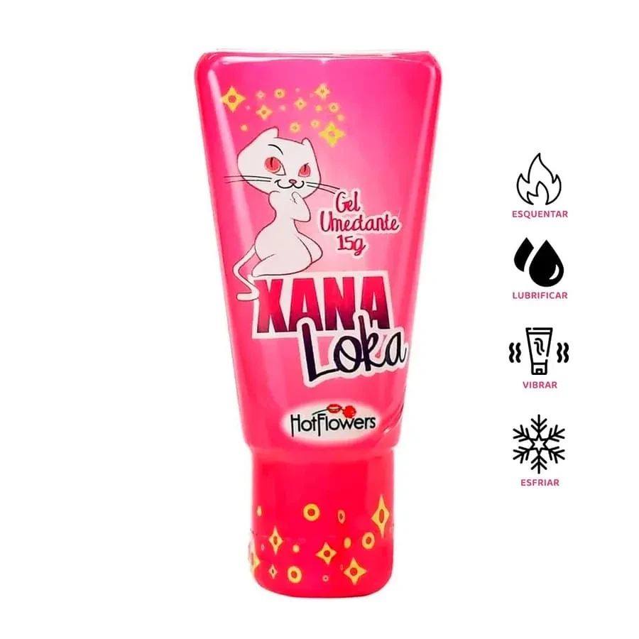 XANA LOKA GEL EXCITANTE FEMININO 15G HOT FLOWERS - 3