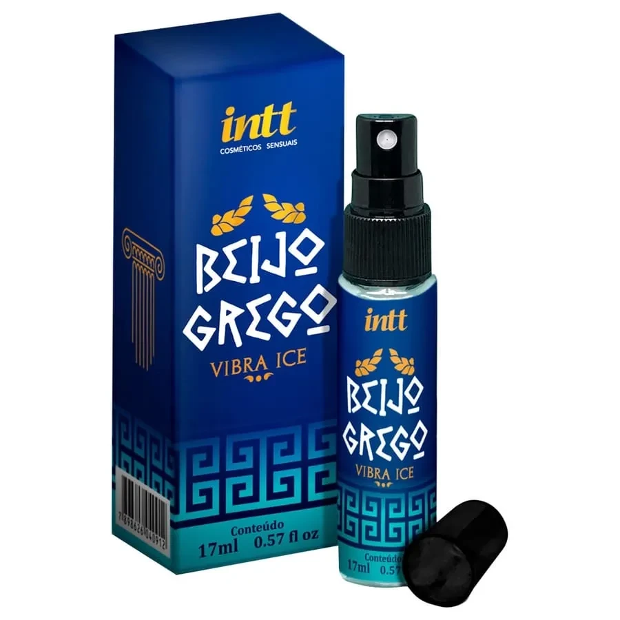 Beijo Grego Estimulante Anal Beijável Vibra Ice Intt - 1