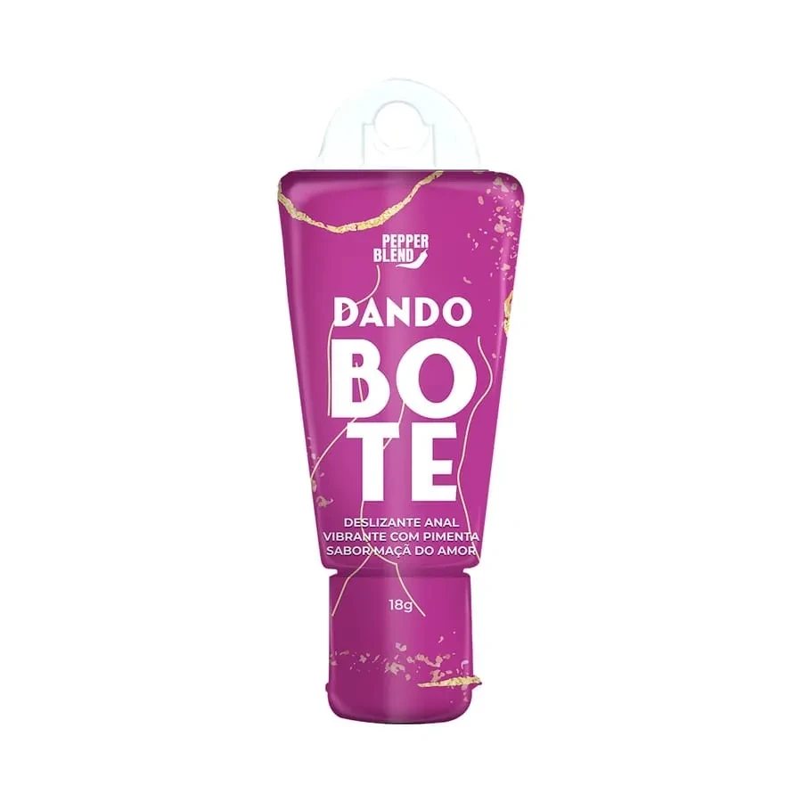 DANDO O BOTE GEL DESLIZANTE ANAL VIBRANTE 18G PEPPER BLEND - 1
