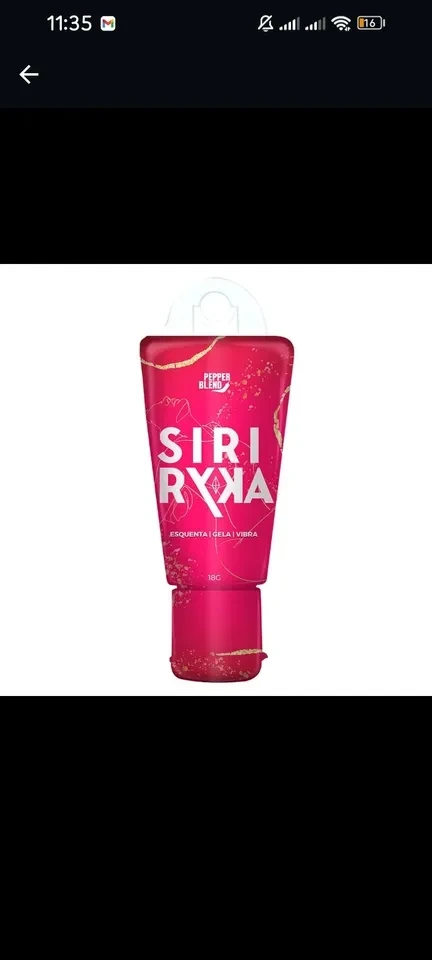 SIRI RYKA GEL COMESTÍVEL ESQUENTA, GELA E VIBRA 18G PEPPER BLEND - 1