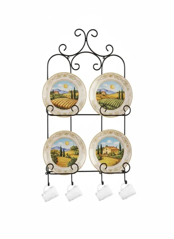 Suporte para pratos decorativos 