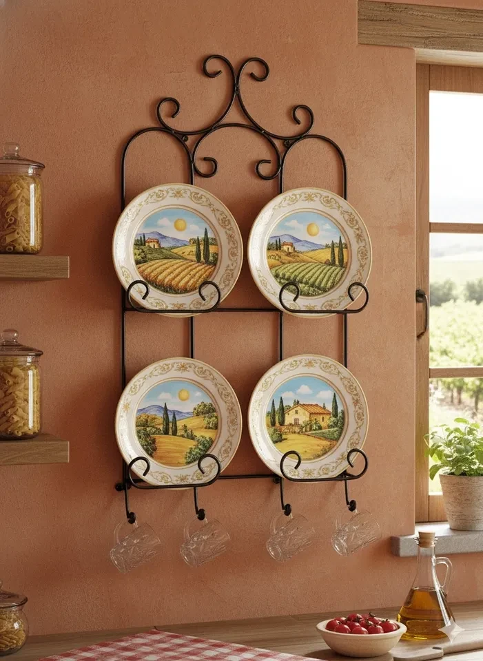 Suporte para pratos decorativos  - 2