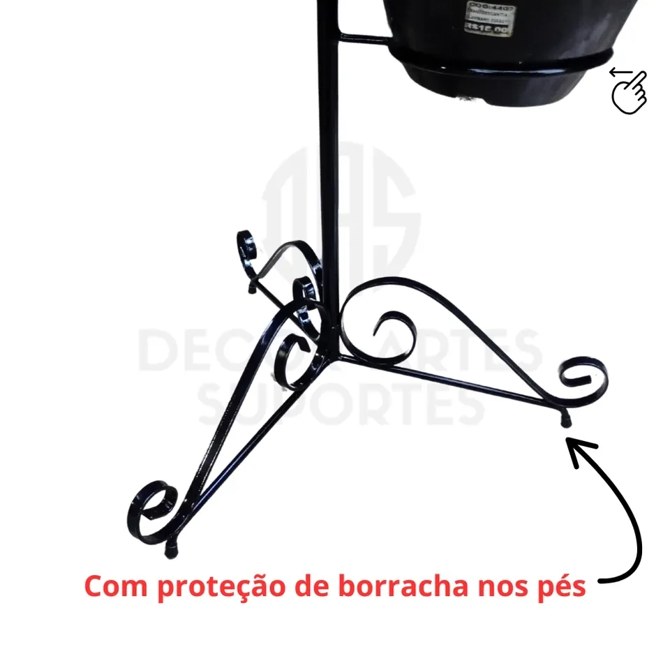 Suporte para 4 vasos de plantas  - 4