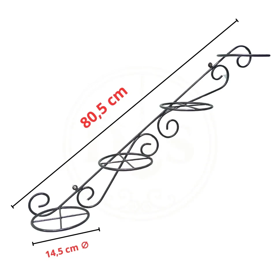Suporte Escada de Parede para Plantas - 2