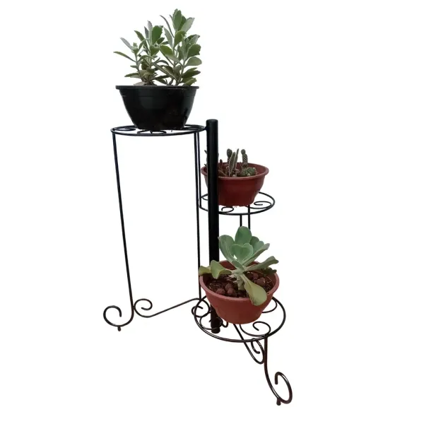 Suporte para 3 Vasos de Plantas 