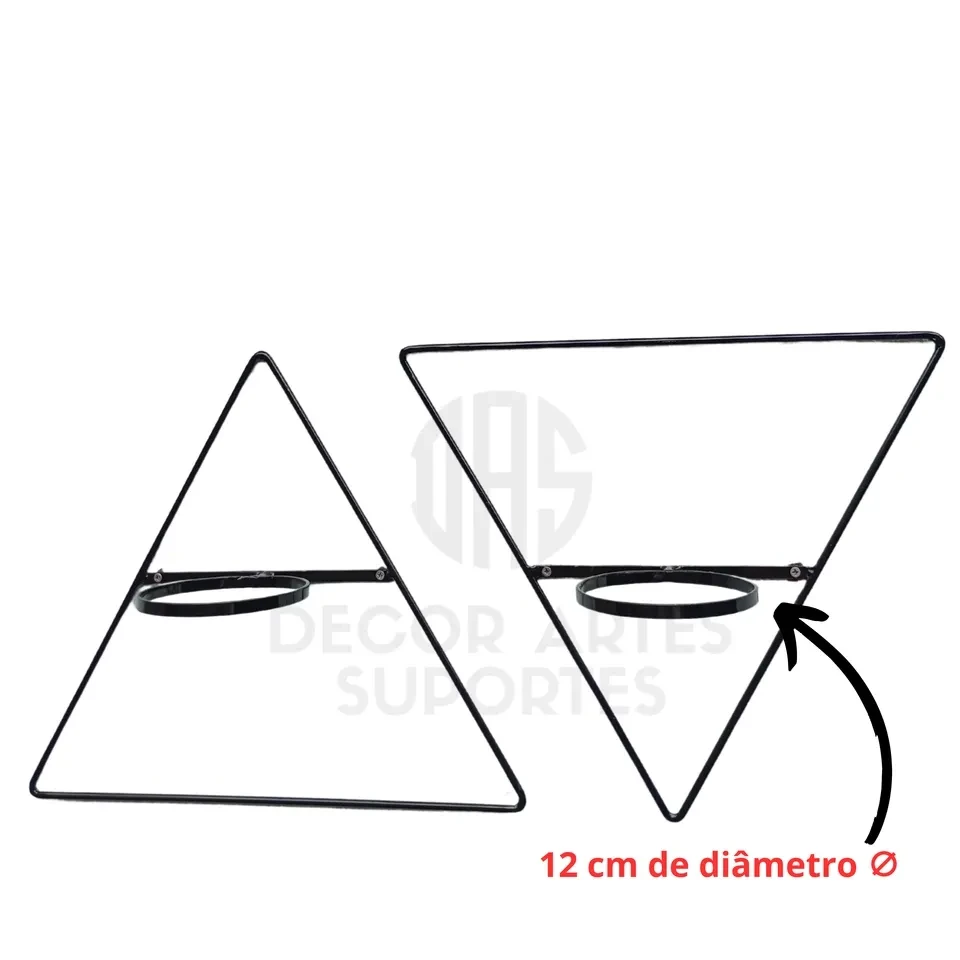 Par de triângulo para plantas  - 2
