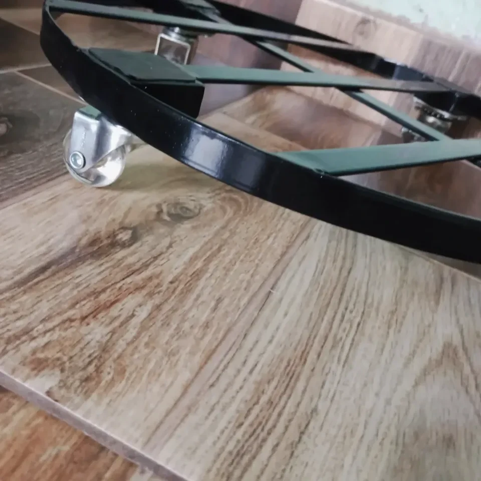 Suporte p/ vaso de planta com rodinhas  - 5