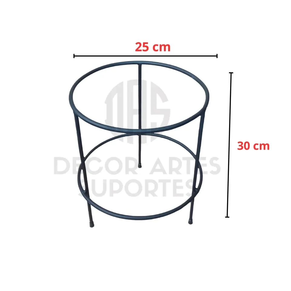 Suporte para vaso de planta de chão. - 2