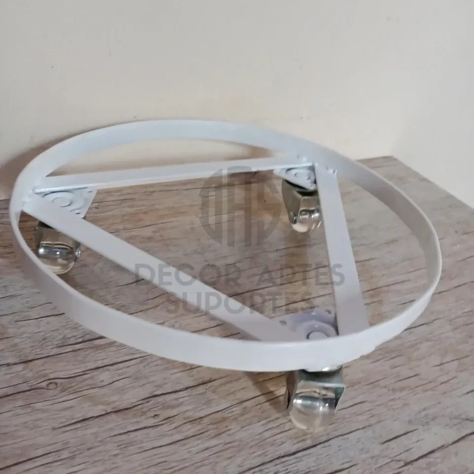 Suporte para botijão de gás com rodinhas de silicone - 2