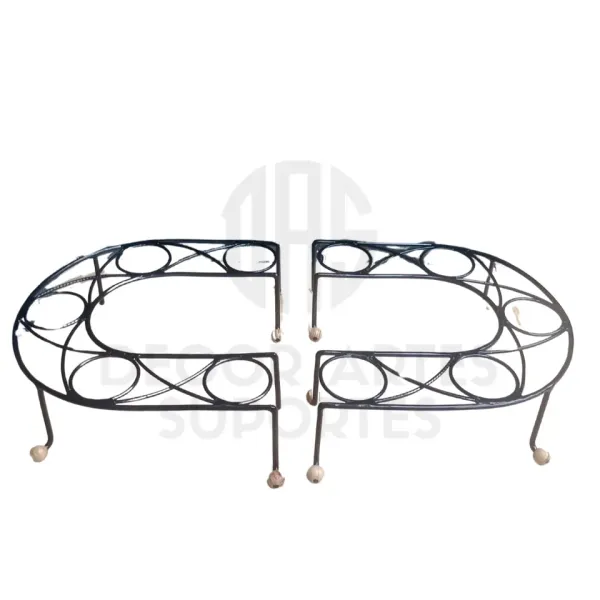 Suporte meia Lua CJ 2 pçs | Decoração de mesa 