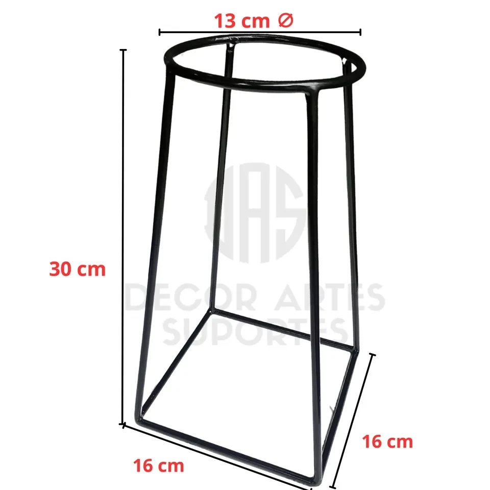 Suporte p/ kokedama ou vaso de planta. (A.30 x D.13cm) - 2