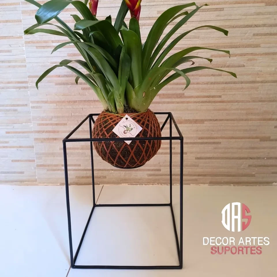 Suporte retangular para kokedama  - 2