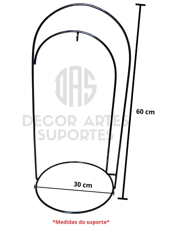 Suporte elegante para kokedama  - 2