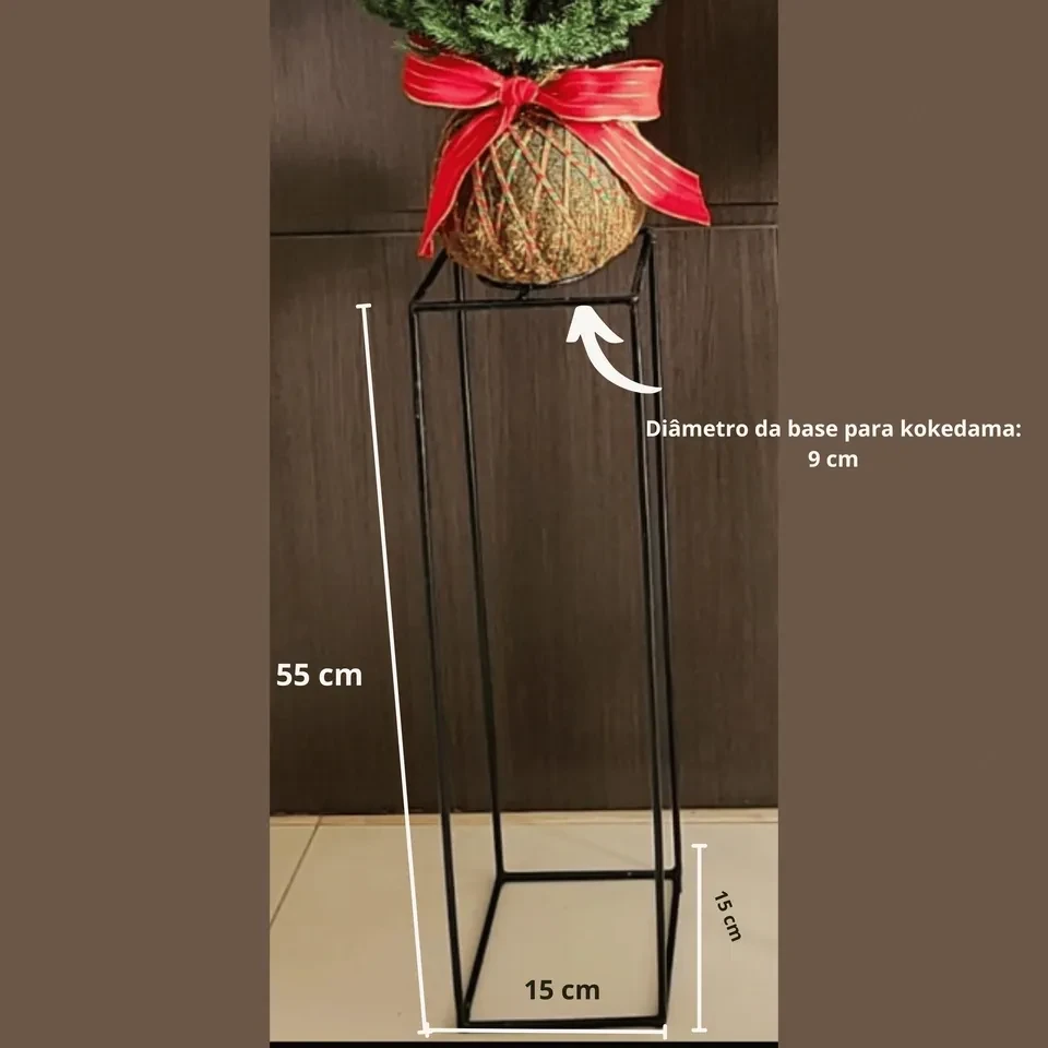 Suporte pra kokedama de chão.(M) - 1