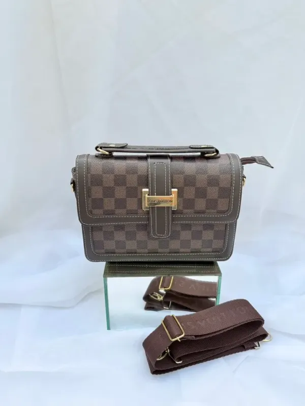 BOLSA MALA MARROM LOUIS VUITTON