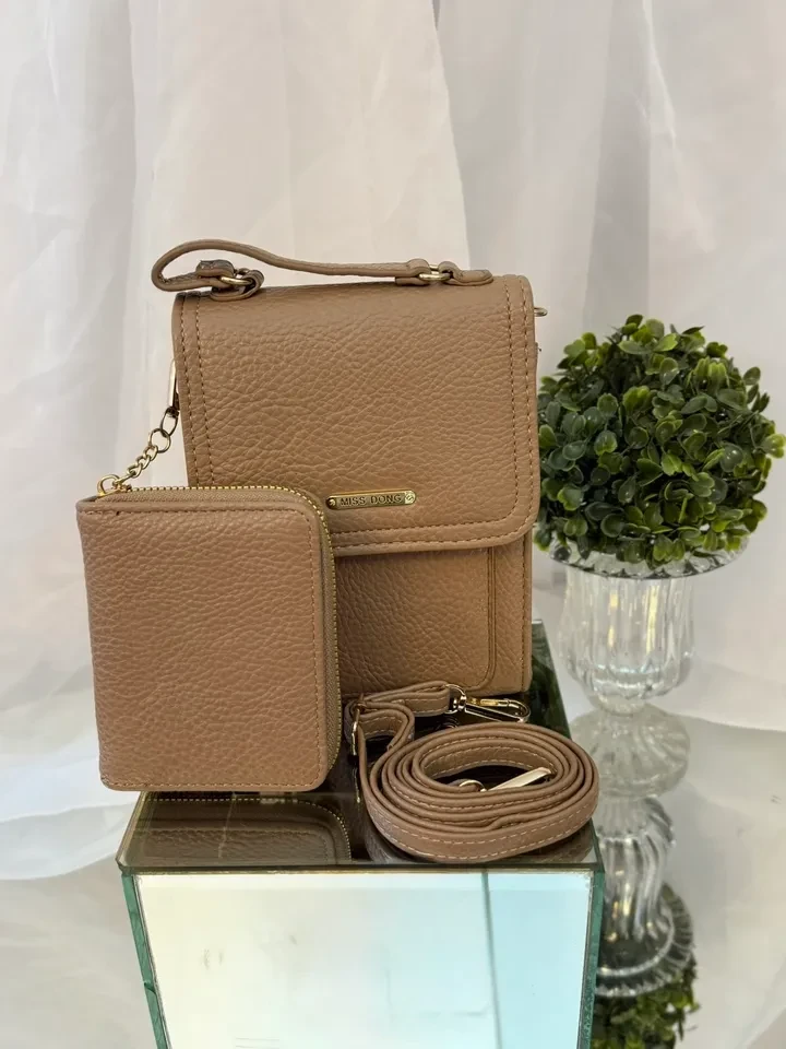 BOLSA  CAPUCCINO KIT CARTEIRA - BOL 070 - 1