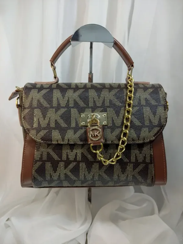  BOLSA ESTRUTURADA MARROM MK - BRL 027