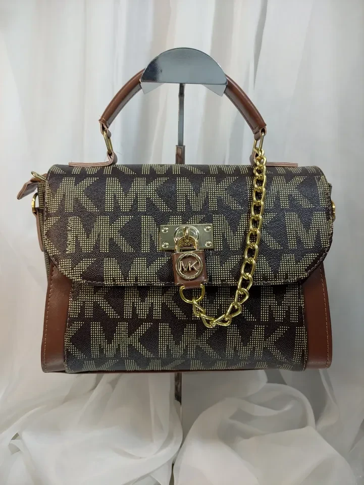  BOLSA ESTRUTURADA MARROM MK - BRL 027 - 1