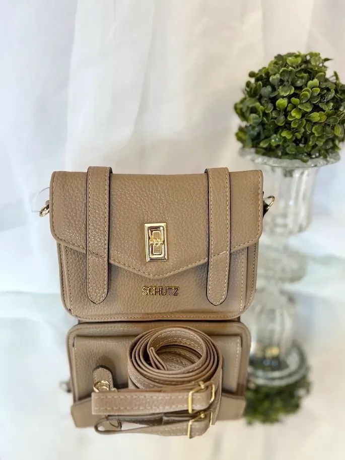 BOLSA PEQUENA BEGE SCHUTZ - BRL 065 - 1