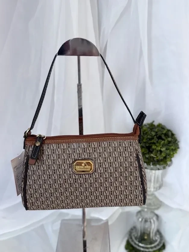BOLSA PEQUENA MARROM VICTOR HUGO - BRL 071 - 1