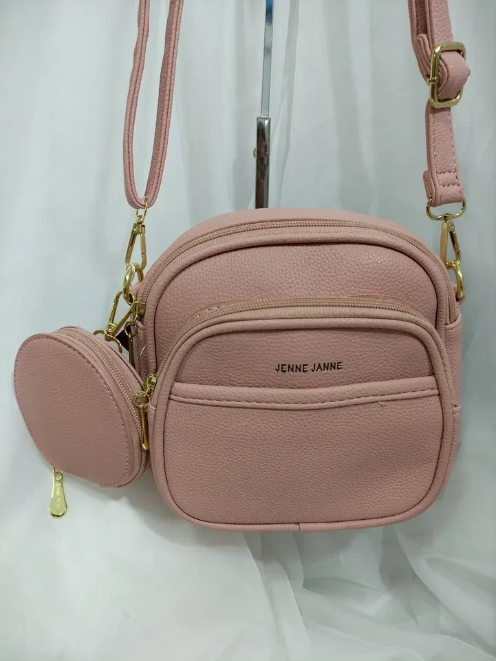 BOLSA PEQUENA ROSE ACOMPANHA PORTA MOEDAS - BOL 054 - 1