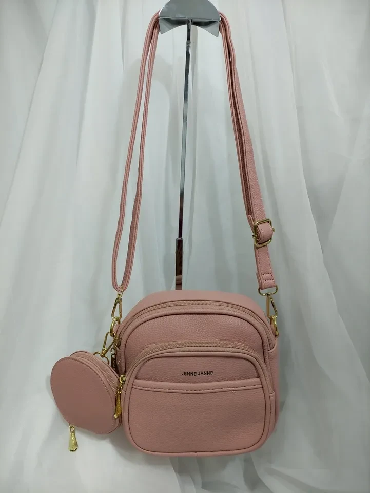 BOLSA PEQUENA ROSE ACOMPANHA PORTA MOEDAS - BOL 054 - 2