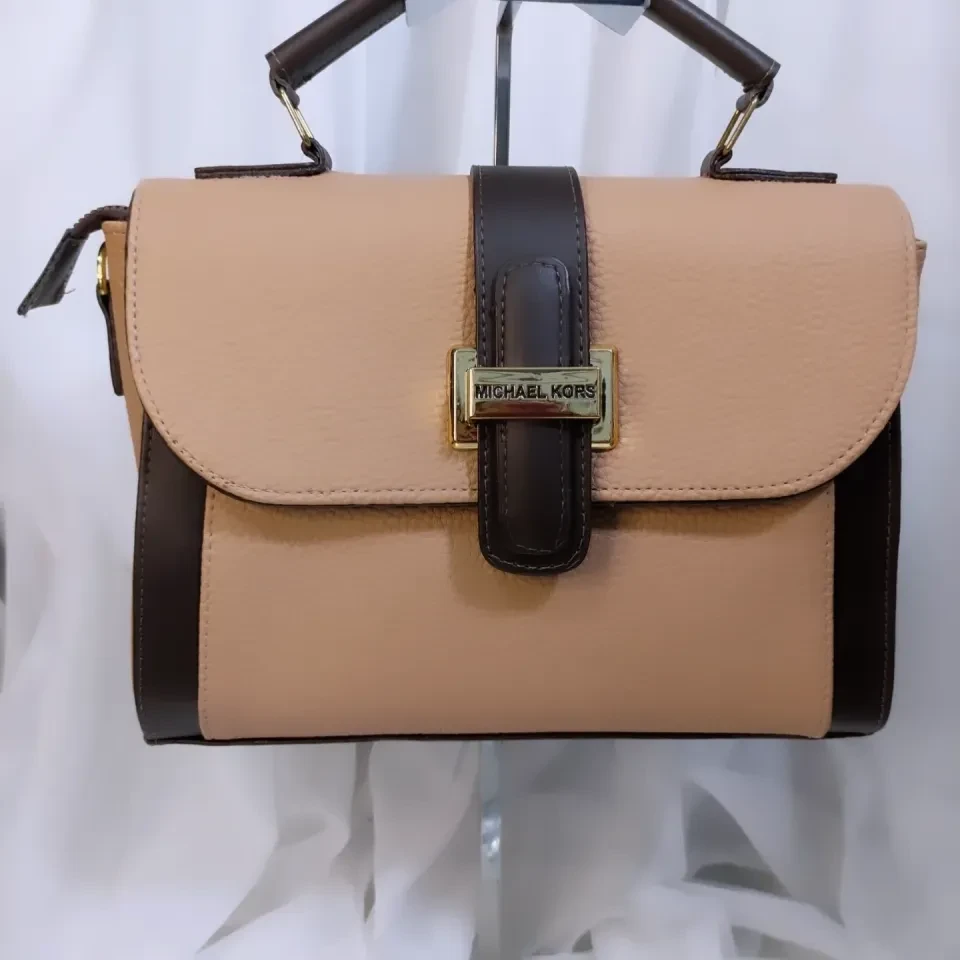  BOLSA ROSE COM MARROM MK - BRL 051 - 1