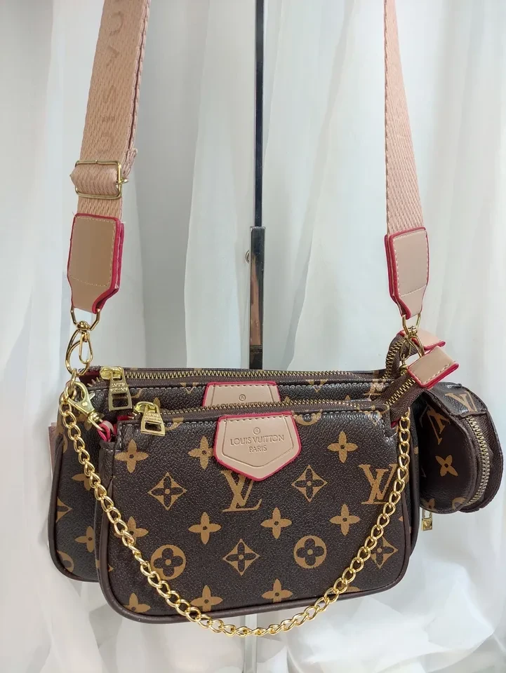 BOLSA MARROM KIT PORTA MOEDAS LOUIS VUITTON - BRL 059 - 2