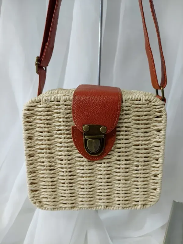 BOLSA PALHA NATURAL - BOL 103