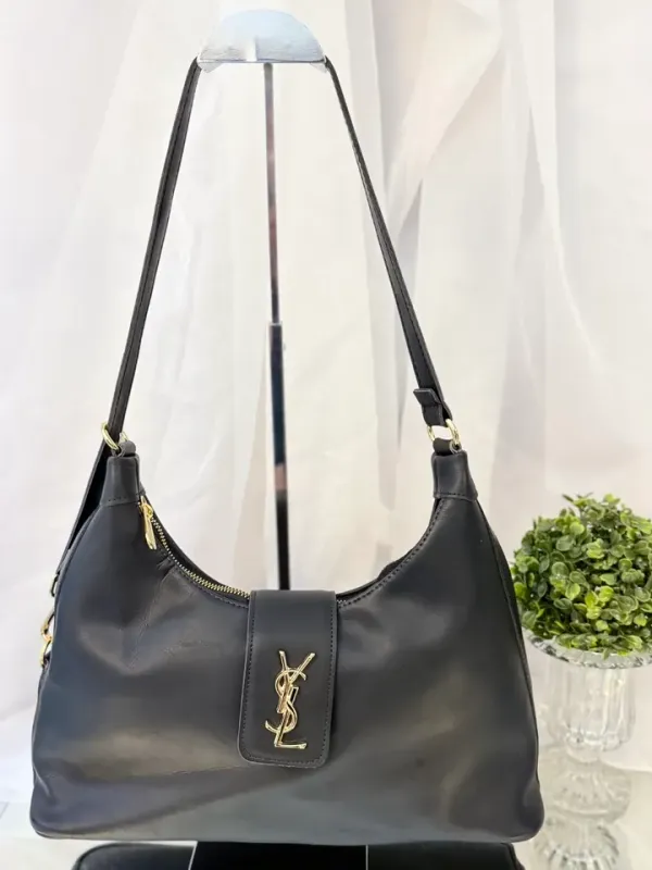 BOLSA BAGUETE YSL PRETA 