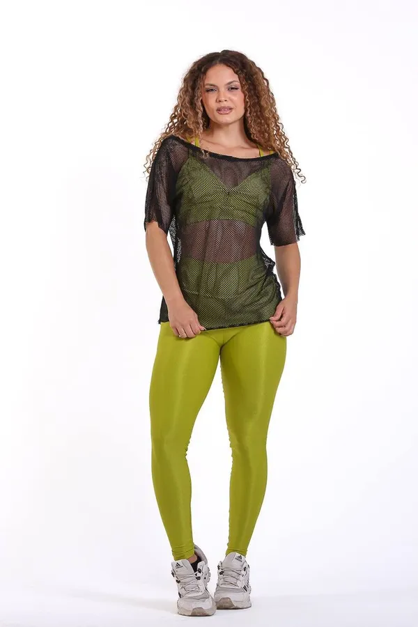 Blusa Telinha Sobreposição - Preta - imagem 2