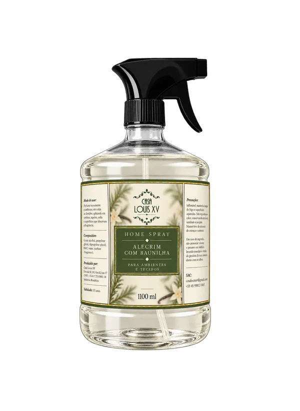 Home Spray Alecrim com Vanilla 1100ml
