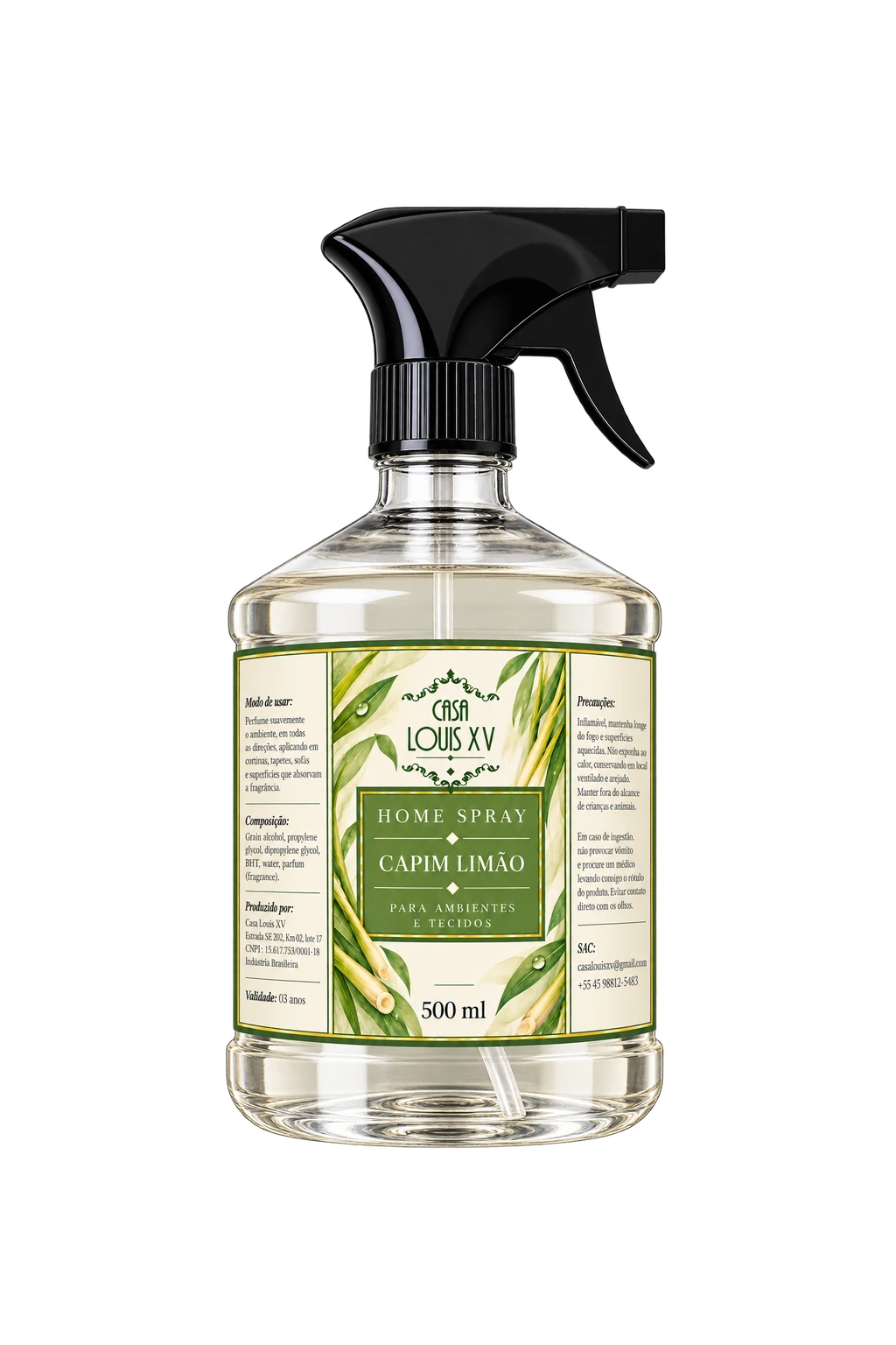 Home Spray Capim Limão 500ml - 1