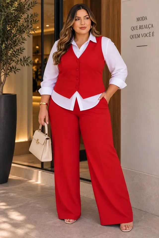 Calça + colete - 1
