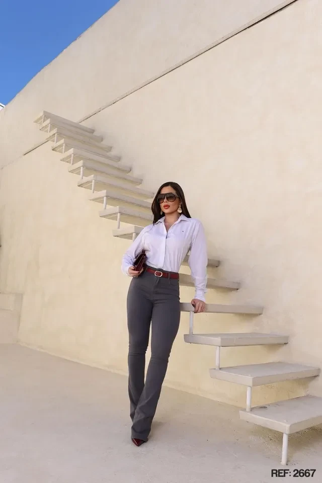 Calça boot cut 2667 - 1