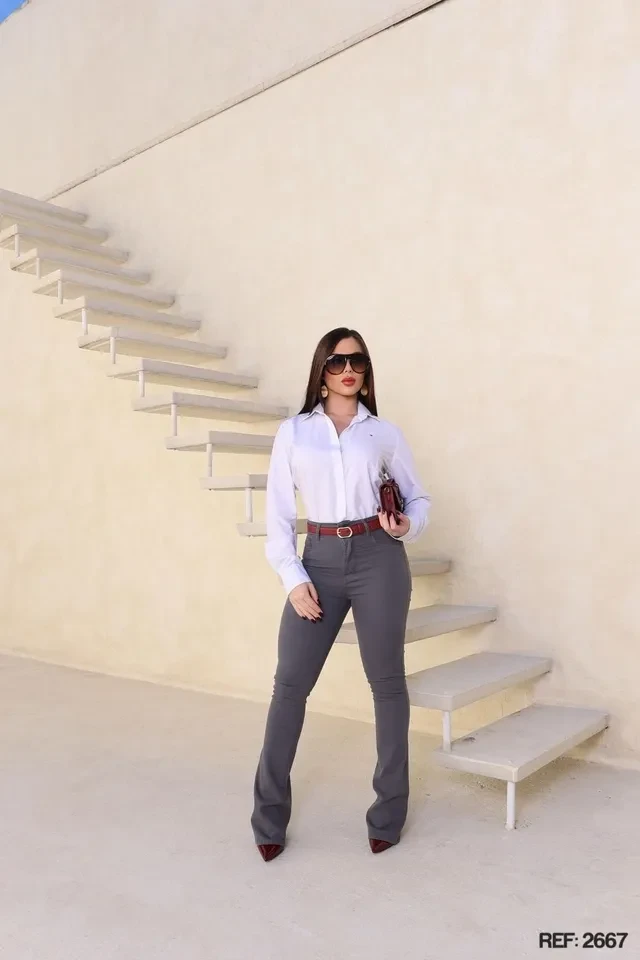 Calça boot cut 2667 - 3