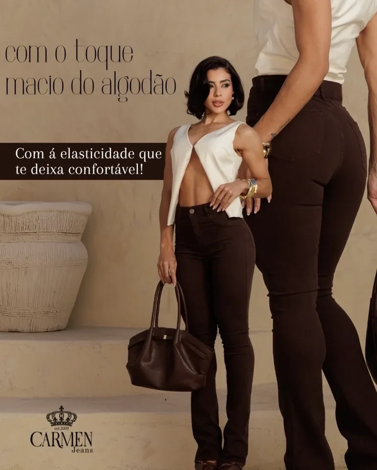 Calça boot cut Carmen 2411 - 3