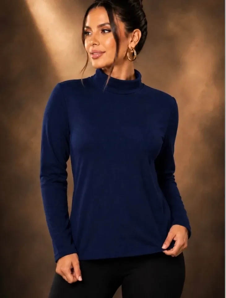 Blusa térmica gola  - 1