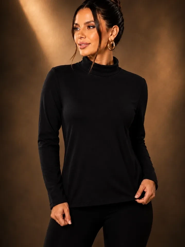 Blusa térmica gola  - 1