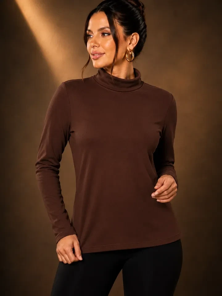 Blusa térmica gola  - 1