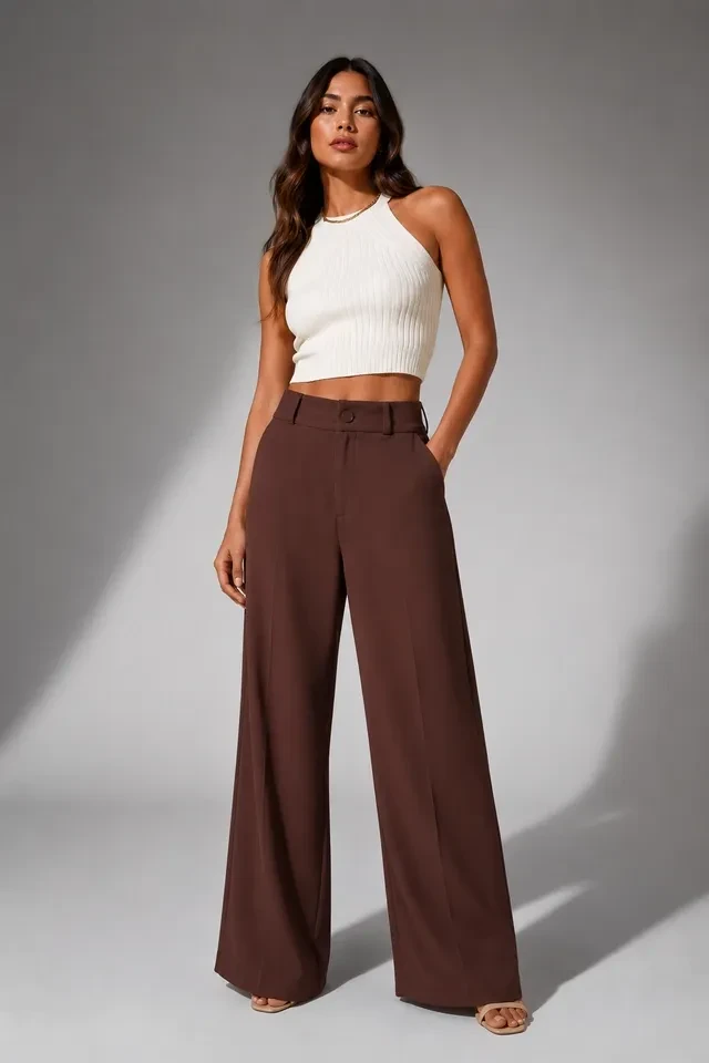 Calça pantalona Carina  - 1