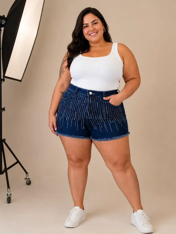 Short com brilho  - 1