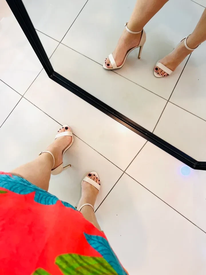 Sandália Off white  - 2