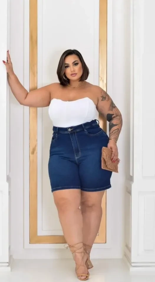 Bermuda Plus Size Carmen - 1